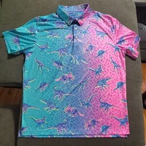 Chubbies Men's "The Weekend Has Arrived" Polo Shirt Size XXL Nwot